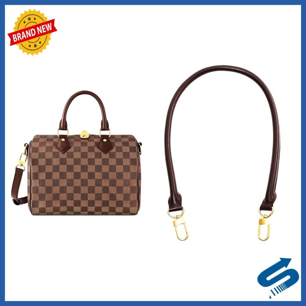 27.5 Inch Genuine Leather Shoulder Strap Replacement for Handbags